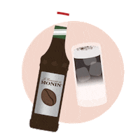 Coffee Milk Sticker by MONIN