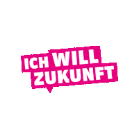 Jungegrüne Sticker by Ich will Zukunft