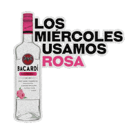 Pink Alcohol Sticker by Bacardi México
