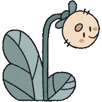 Illustration Flower Sticker