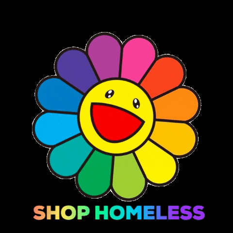 homelesspenthouse giphygifmaker flower marketing homeless GIF