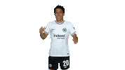 Makoto Hasebe Fire Sticker by Eintracht Frankfurt