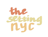 edelapazart the setting the setting nyc Sticker
