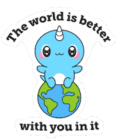 Cheer Up Love Sticker by Naru Naru