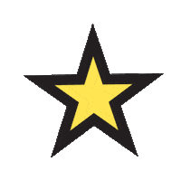 Star Sticker by Earth Rated