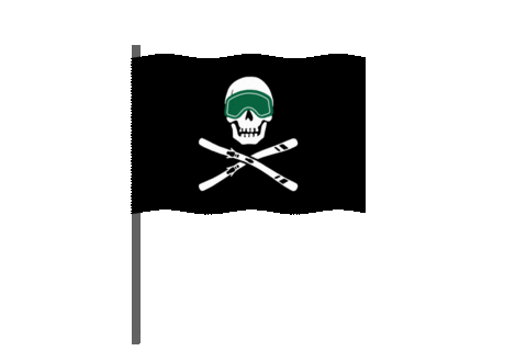 Flag Pirate Sticker by Dartmouth College