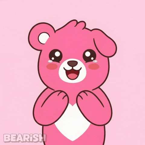Excited Happy Tears GIF by BEARISH