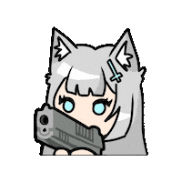 kountermeasures blue archive kmk shiroko 블루 아카이브 Sticker