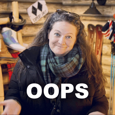 Sundance Oops GIF by GIPHY IRL