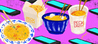 PECKDISH food peckdish hungry brands break some eggs GIF