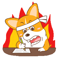 Corgi Sticker