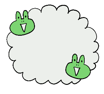 ふきだし 吹き出し Sticker