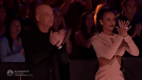 Mel B Applause GIF by America's Got Talent