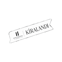 Kiralandı Sticker by NewDoorsRealty