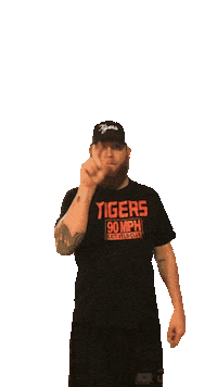Swipe Up Over There Sticker by Rawlings Tigers