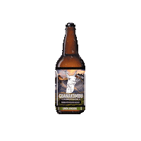 Beer Bottle Sticker by guanakombu
