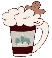 Merry Christmas Food Sticker