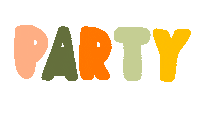 Celebrate Party Animal Sticker by Liana Hughes Creative