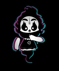 Ghost Doodle GIF