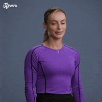Ana Bogdan Eye Roll GIF by WTA