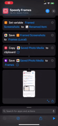 extratone iphone ios automation mockups GIF