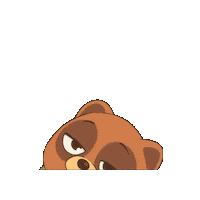 takitanuki bored taki tanuki Sticker