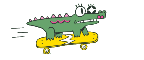 hellcat giphyupload skate coco cocodrile Sticker