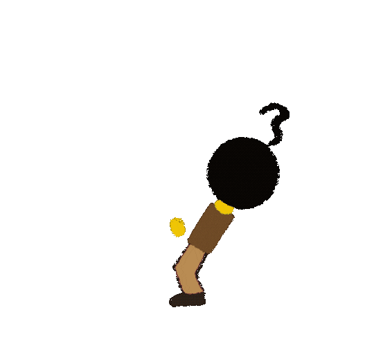 Head Bomb Sticker