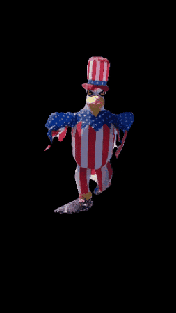 4Th Of July Sticker GIF