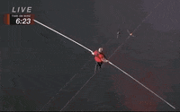 Nik Wallenda Highwire GIF by Volcano Live! with Nik Wallenda