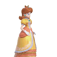 Super Mario Daisy Sticker