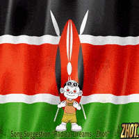 Mt Kilimanjaro Flags GIF by Zhot