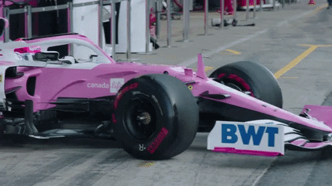 Formula 1 Motorsport GIF by BWT Racing Point F1 Team