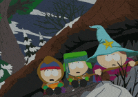 scared eric cartman GIF by South Park 