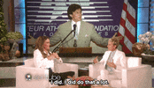 the ellen show mic GIF