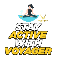 voyagernation bitcoin voyager sustainablefashion adventureawaits Sticker