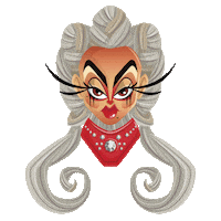 jibranvargas gay makeup pride lgbt Sticker