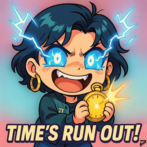Losing It Running Out Of Time GIF by Persona
