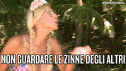 don't look isola13 GIF by Isola dei Famosi