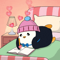 Miss You Love GIF by Pudgy Penguins