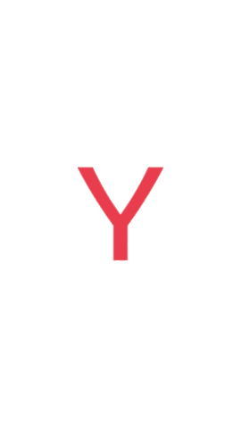 Y Sticker by Yuper