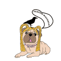 baby wrona Sticker by Ivo Adventures