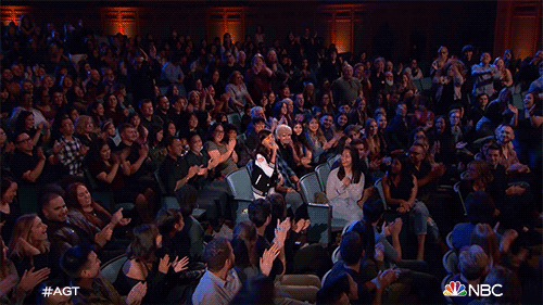 Excited Episode 2 GIF by America's Got Talent