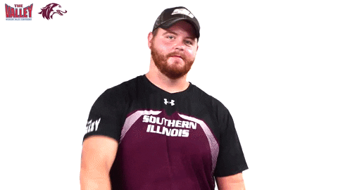 Southern Illinois Mvc GIF by Missouri Valley Conference
