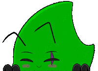Chibi Peek Sticker