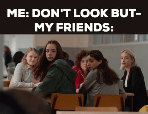 wtFOCK giphygifmaker friends amber skam GIF