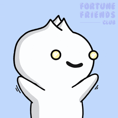 FortuneFriends_ happy food excited clap GIF