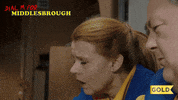 Johnny Vegas Sian Gibson GIF by UKTV