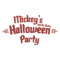 Disney Parks Halloween Sticker
