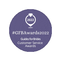 guidesforbrides awards guides for brides guides for brides award gfbawards2022 Sticker